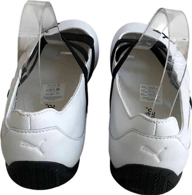 Puma White Speedcat Ballet Pumps UK 3.5 EU 36.5 