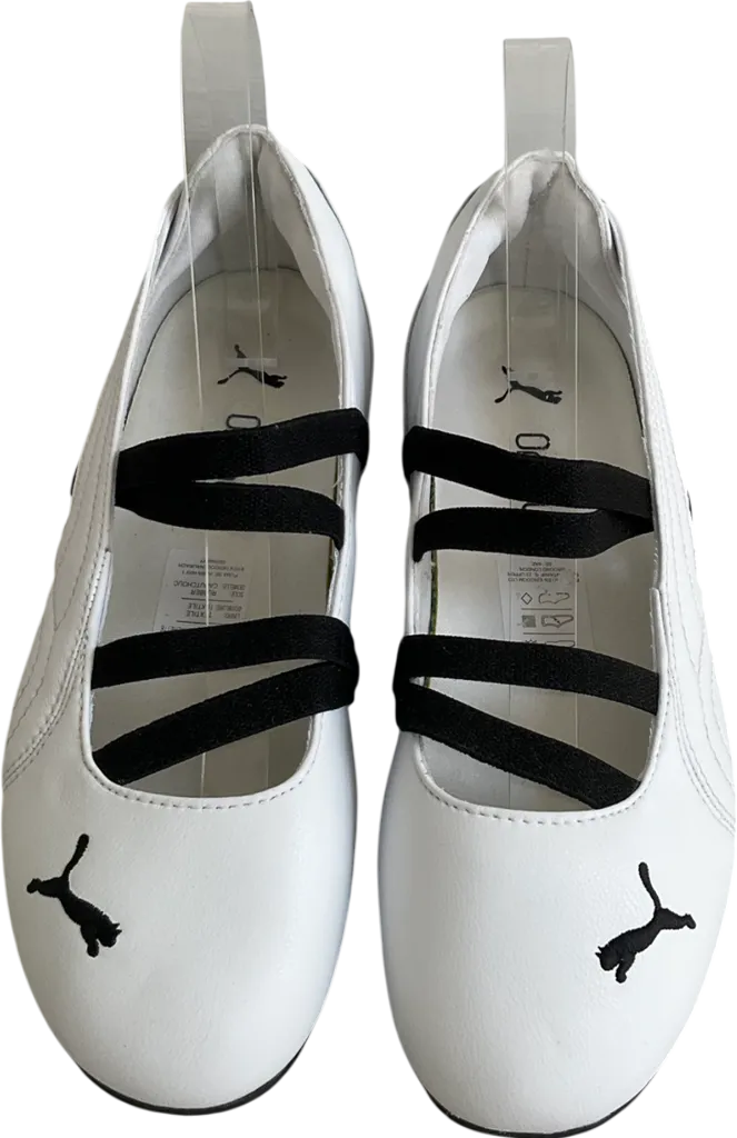 Puma White Speedcat Ballet Pumps UK 3.5 EU 36.5 