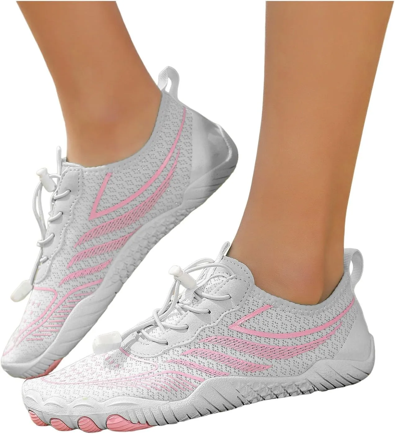 Quick Drying Water Shoes for Women Men Non Slip Barefoot Hiking Shoes Breathable Lightweight Summer Beach Wading Aqua Socks Shoe Boating Fishing Diving Surfing Indoor Yoga Aerobics Footwear Women Men