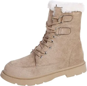 SBGMoSJ Waterproof Winter Boots Women Zipper Womens Winter Boots Waterproof Zipper Fuzzy Knee High Winter Boots for Women Women's Winter Boots Winter Dress Boot for Women 2023