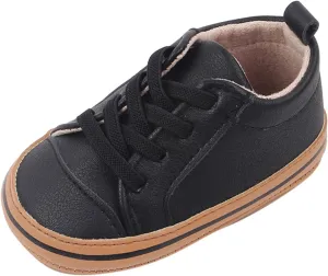 Spring and Summer Children and Infants Toddler Shoes Boys and Girls Floor Sports Shoes Flat Soles Light and Comfortable Lace Up and Colorblock Sneaker High Top
