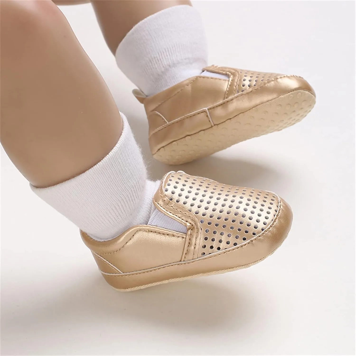 Spring and Summer Children Infant Toddler Shoes Boys and Girls Sports Shoes Flat Bottom Light Slip On 4c Boy Shoes