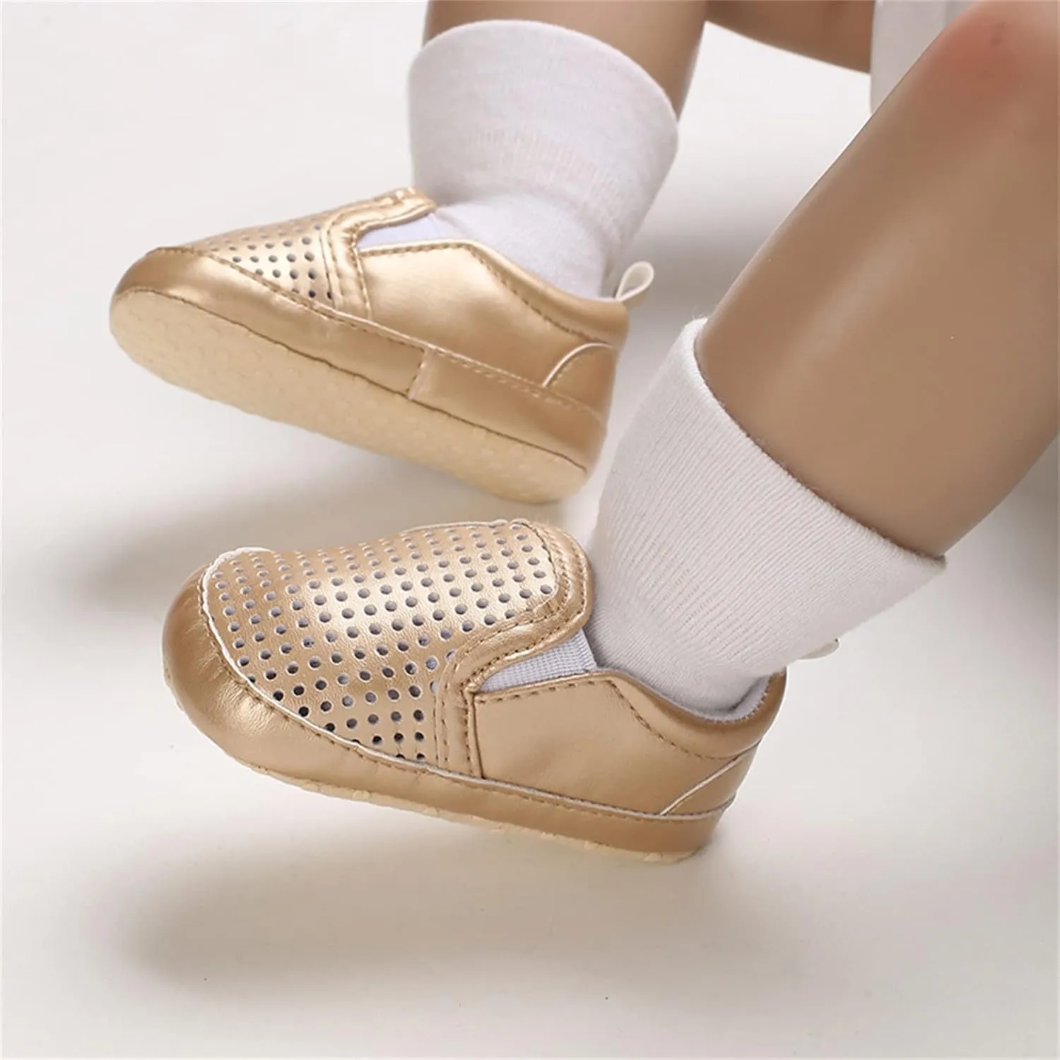 Spring and Summer Children Infant Toddler Shoes Boys and Girls Sports Shoes Flat Bottom Light Slip On 4c Boy Shoes