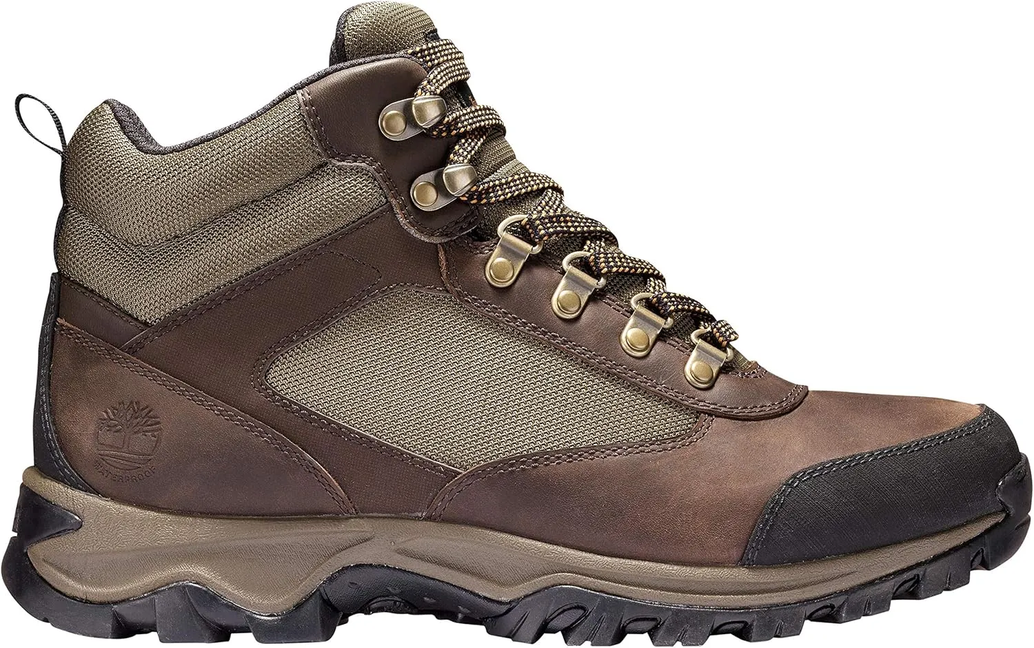 Timberland Mens Keele Ridge Waterproof Hiking Boot,Dark Brown Full Grain,US 12