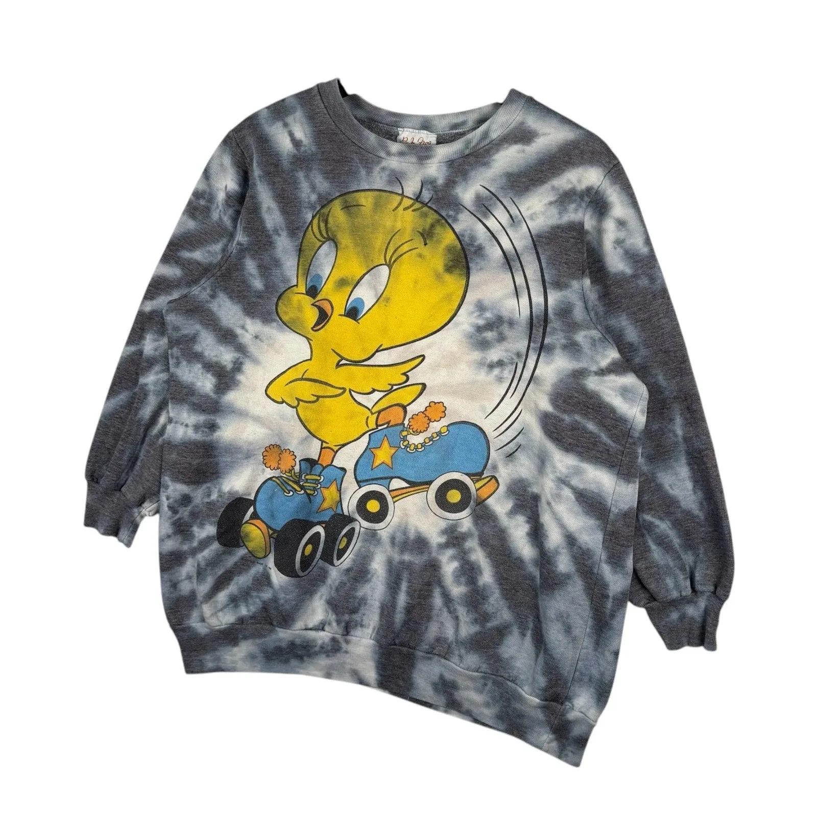 Vintage Looney Tunes Tweety Bird Tie Dye Long Sleeve 90s