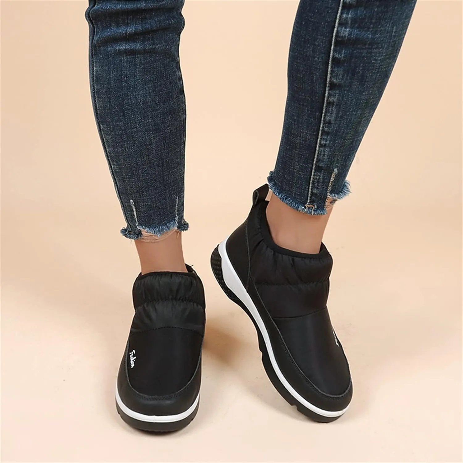 Women Snow Boots Winter Shoes Non Slip Winter Boots Woman Warm Winter Waterproof Boots Women Arch Support Womens Waterproof Snow Walking Boots Botas TRmicas Para Mujer Sport