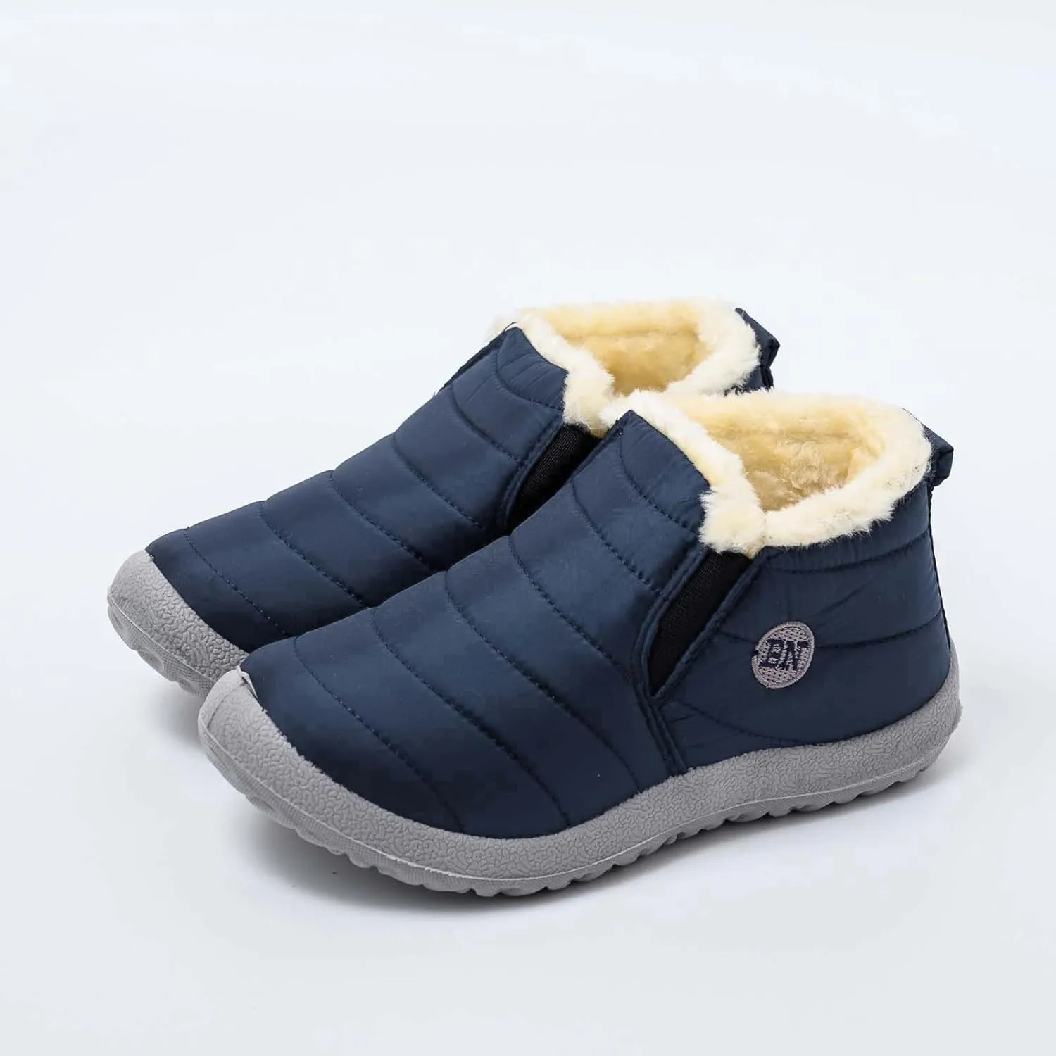 Womens Snow Boots Waterproof Insulated Pull on Womens Lightweight Hiking Snow Boots Womens Snow Boots Wide Calf Boots for Snow Women Botas Bajitas Elegantes De Mujer Para El Frio