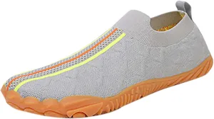 Women's Soft Orthopedic Shoes Breathable Woven Go Walking Slip On Foam Shoes Arch Support Hands Slip Women Shoes Size 12