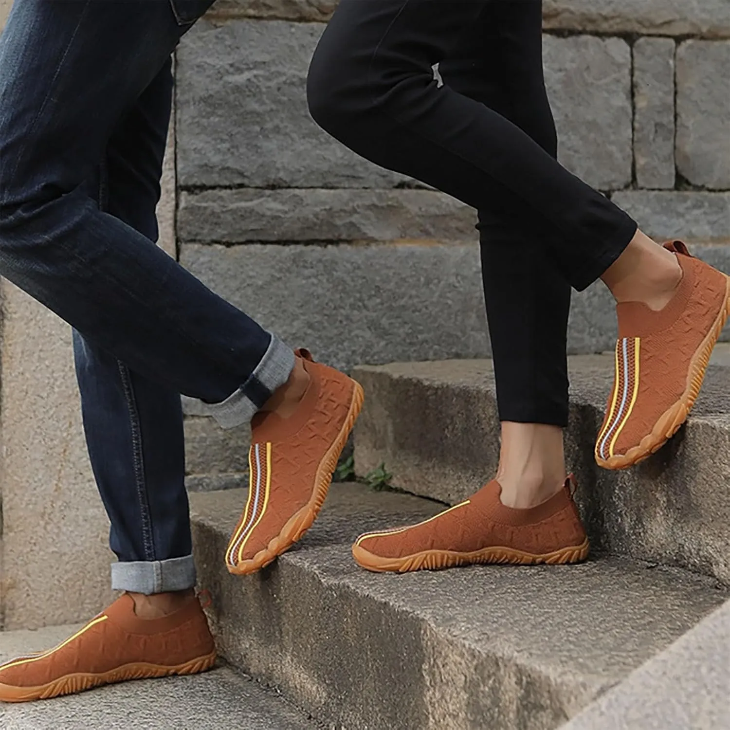 Women's Soft Orthopedic Shoes Breathable Woven Go Walking Slip On Foam Shoes Arch Support Hands Slip Women Shoes Size 12
