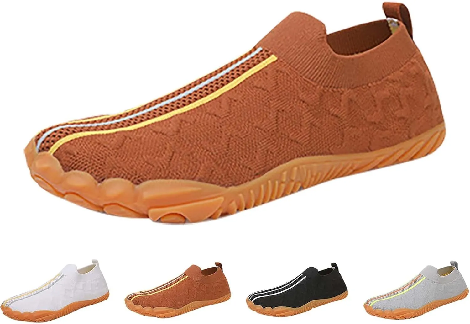 Women's Soft Orthopedic Shoes Breathable Woven Go Walking Slip On Foam Shoes Arch Support Hands Slip Women Shoes Size 12