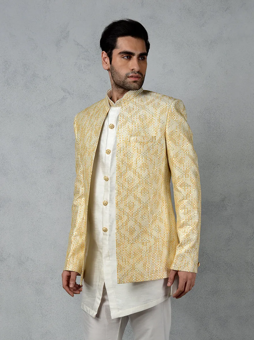 Yellow Indowestern | TULA