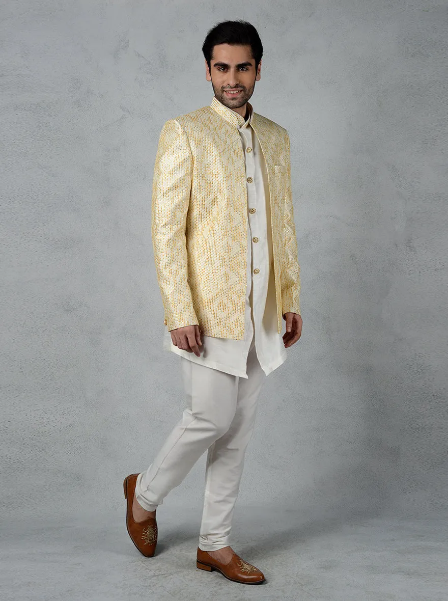 Yellow Indowestern | TULA